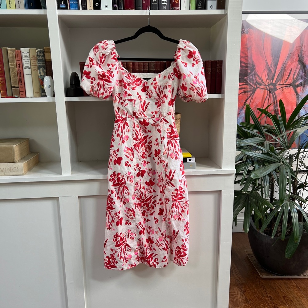 Banana republic floral dress